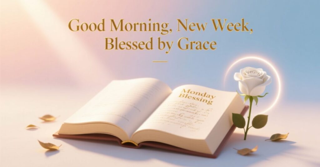 Scripture Good Morning New Week Monday Blessing