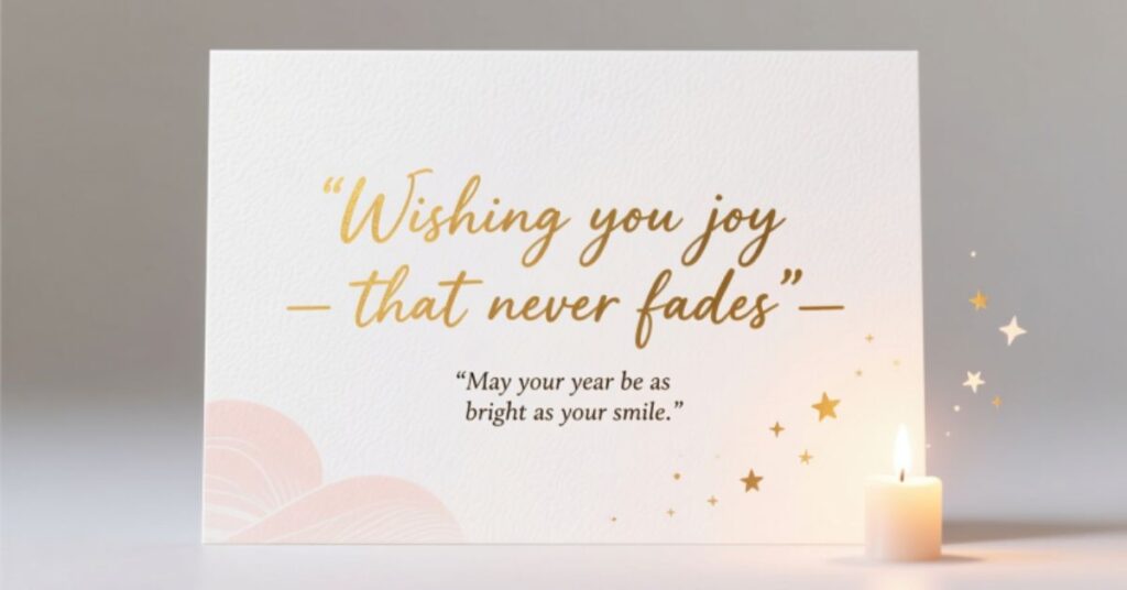 Short Birthday Blessings Quotes