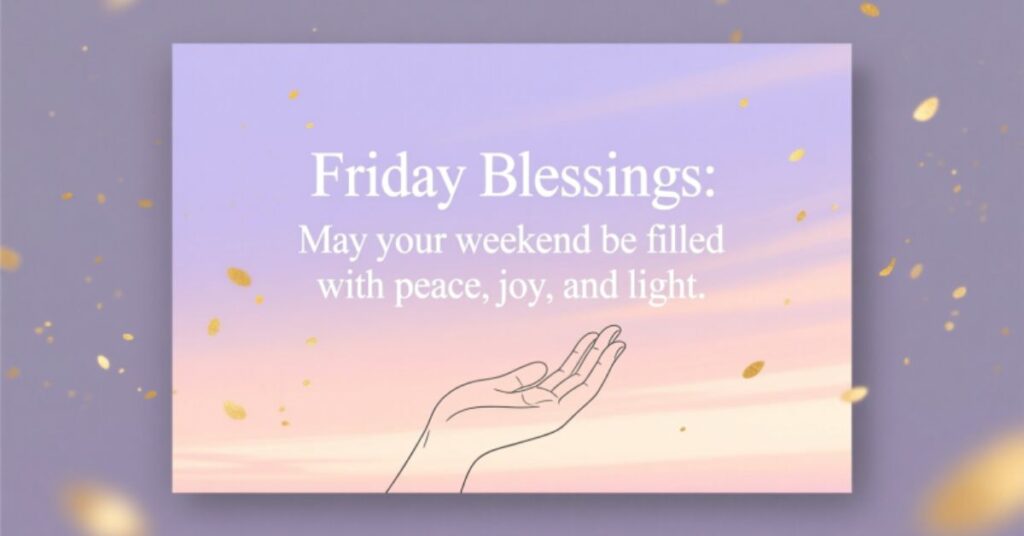 Short Friday Blessings Quotes