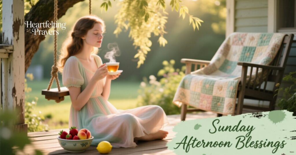 Sunday Afternoon Blessings