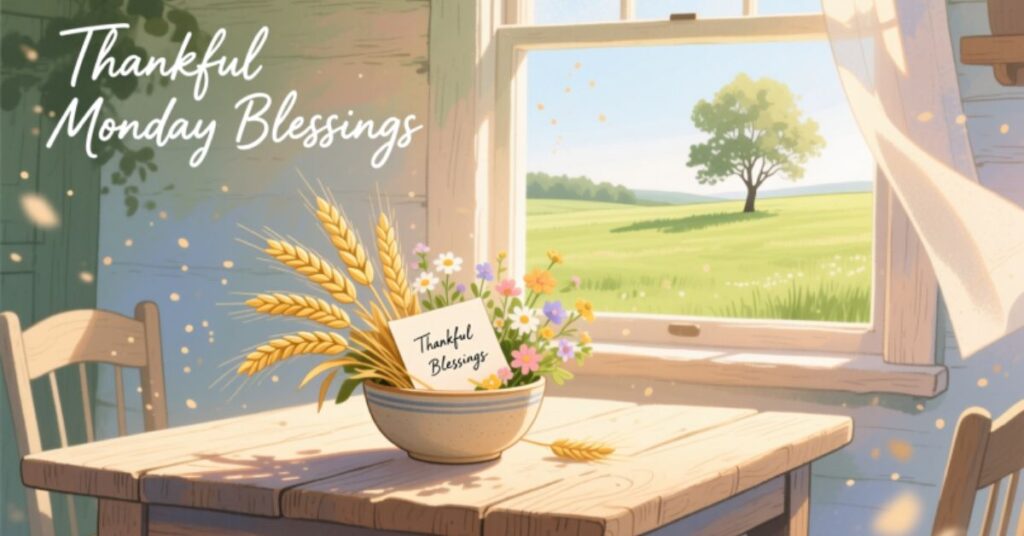 Thankful Monday Blessings