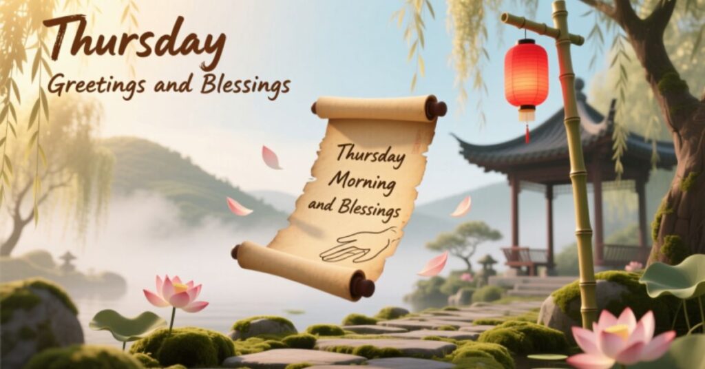 Thursday Morning Greetings and Blessings