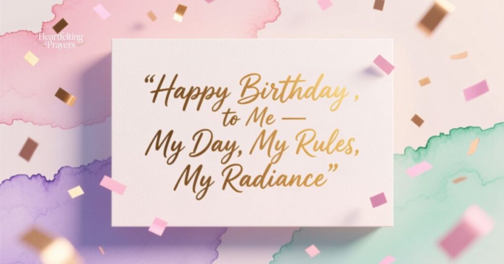 Unique Birthday Quotes for Self