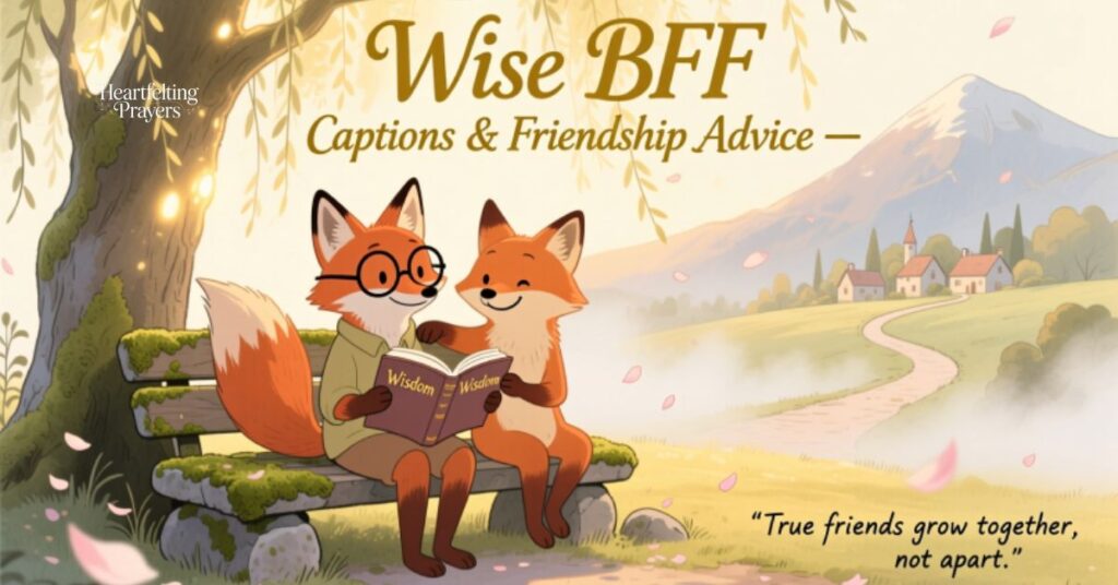 Wise BFF Captions and Friendship Advice