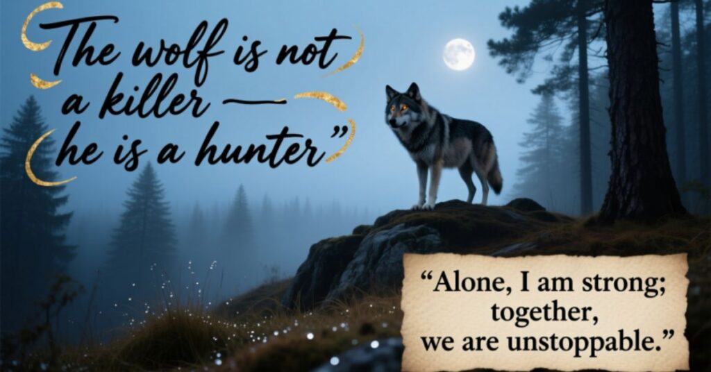 Wolf quotes