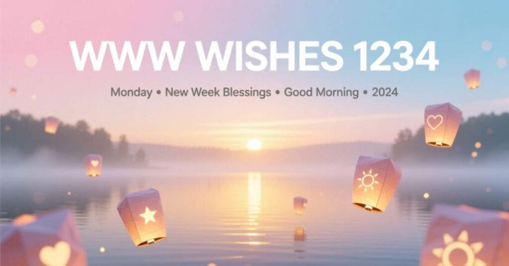 Www wishes 1234 monday new week blessings good morning 2024