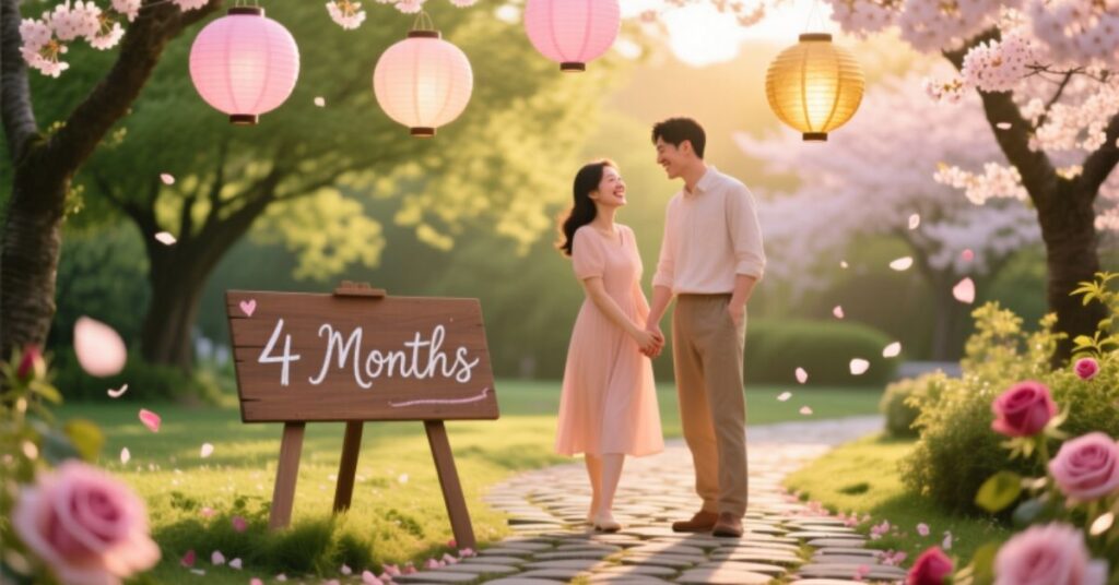 happy 4 months anniversary