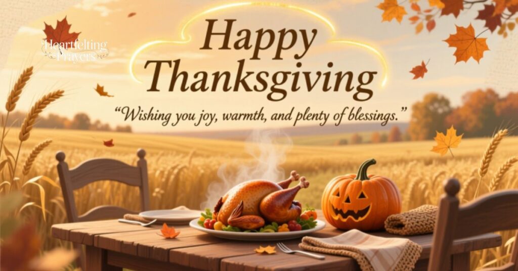 happy thanksgiving message