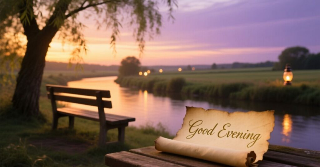 peaceful pleasant evening good evening quotes