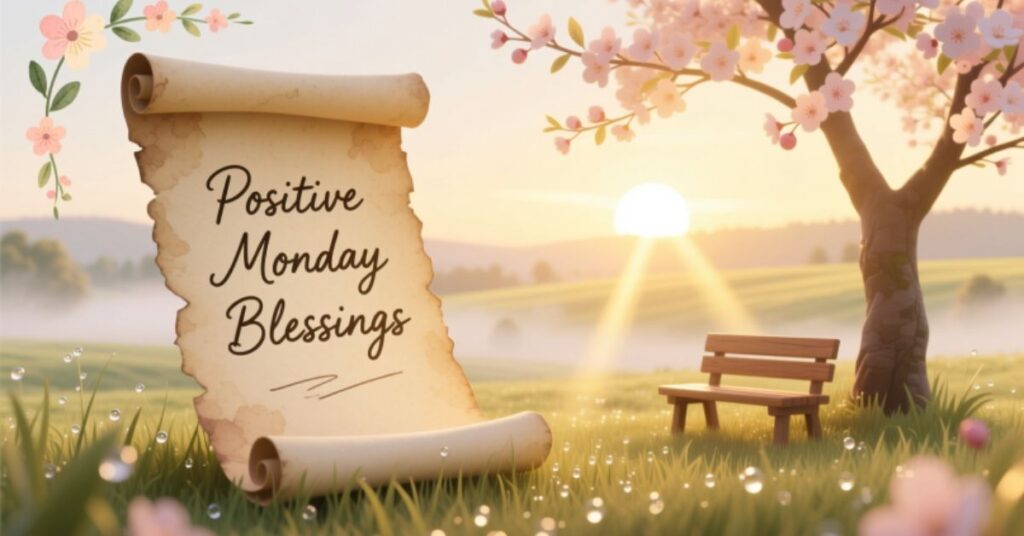 positive monday blessings