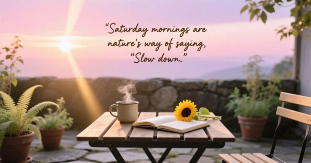 saturday morning quotes