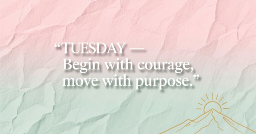 tuesday inspirational quotes